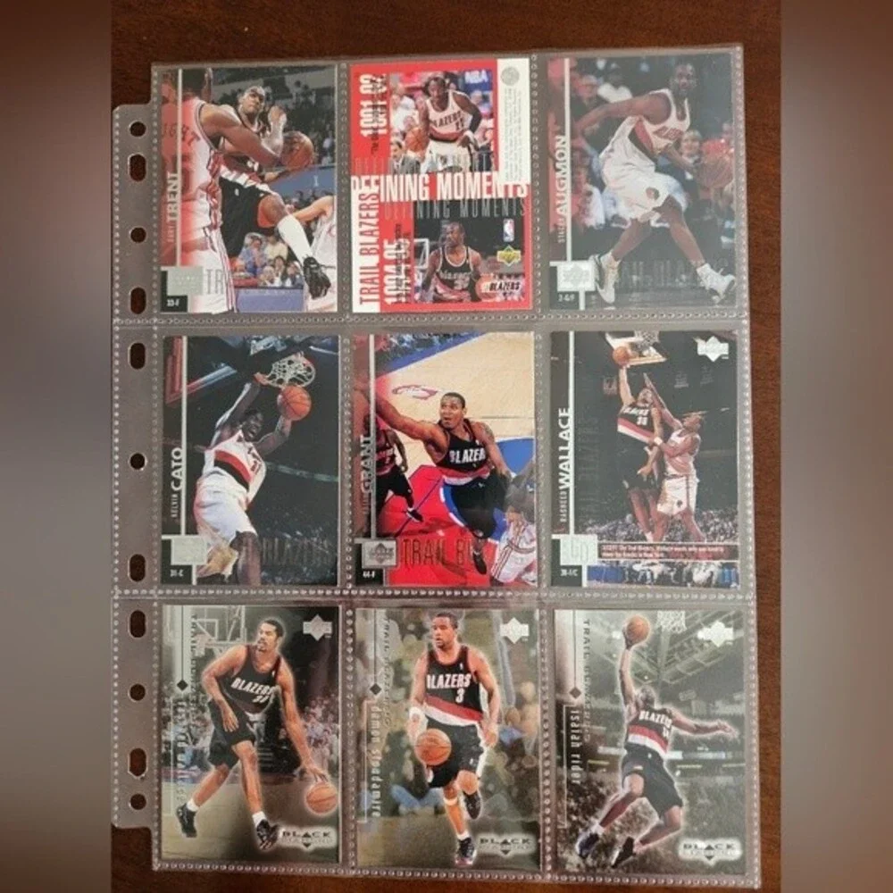 NBA Portland Trail Blazers Card Collection